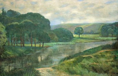 Der Obere Severn, ca. 1939 von Alfred Thornton